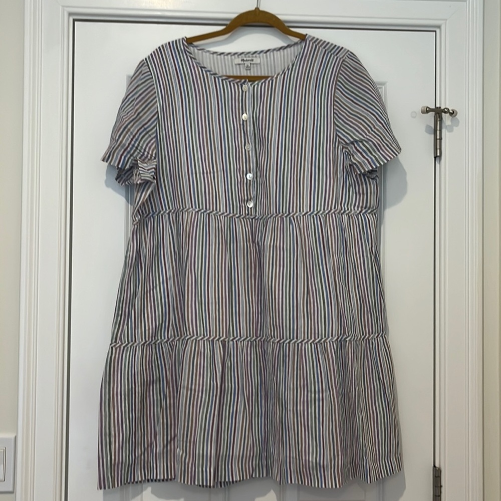 Madewell lightweight striped dress